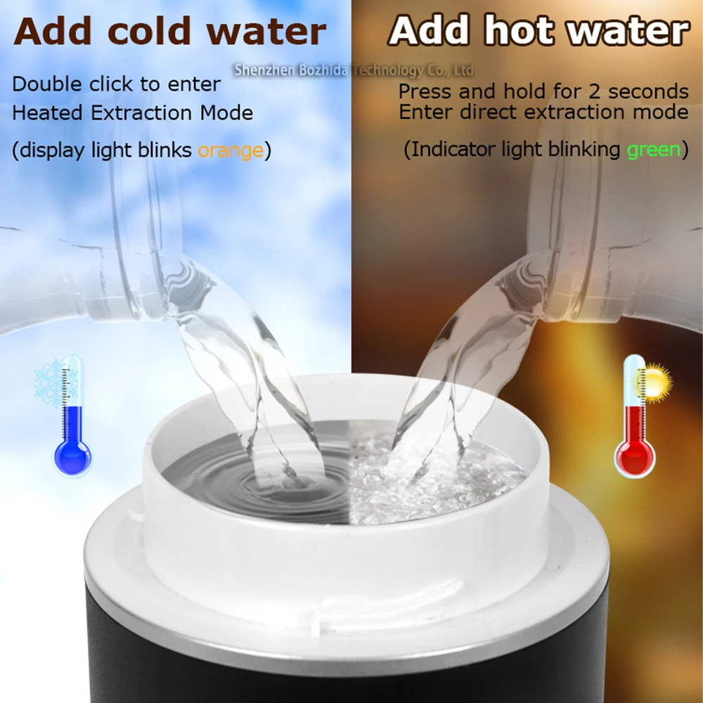 type-C portable coffee machine with heating function