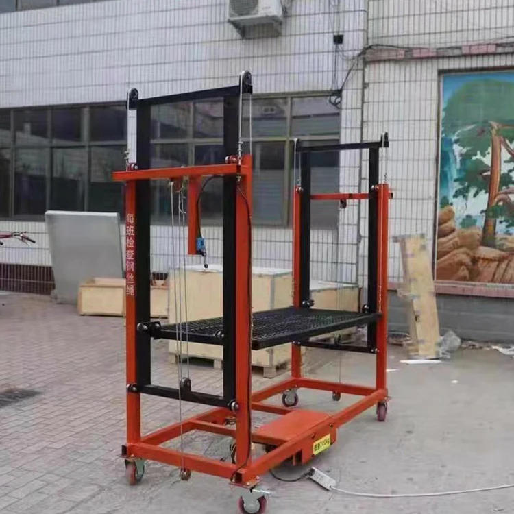 3 м Мобильная Складная платформа с дистанционным управлением для скалолазания многофункциональная для украшения строительства