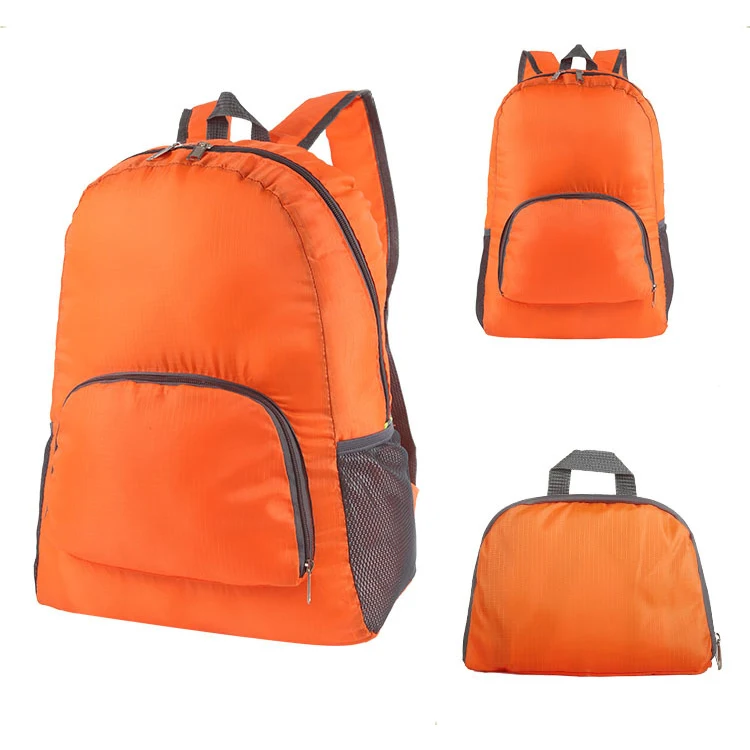 Multifunctional Factory Wholesale Waterproof Outdoor Sport Lightweight Foldable Backpacks Camping Hiking Knapsack