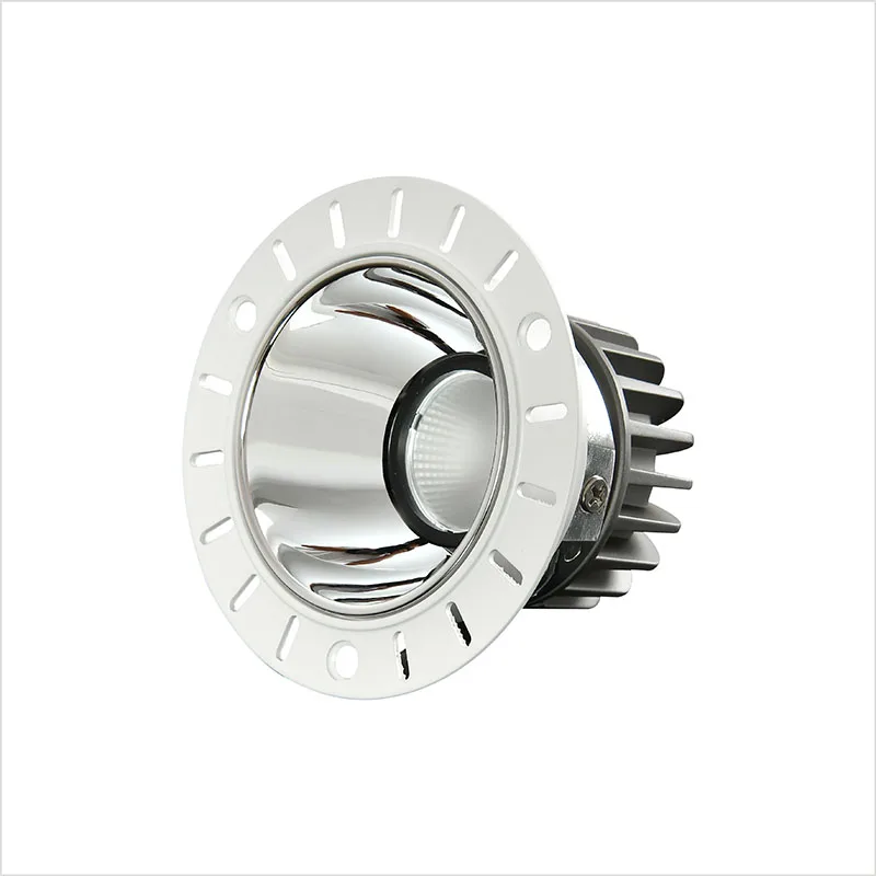 75mm Borderless Downlight 7W 10W 12W COB LED Recessed Antiglare Frameless Downlight