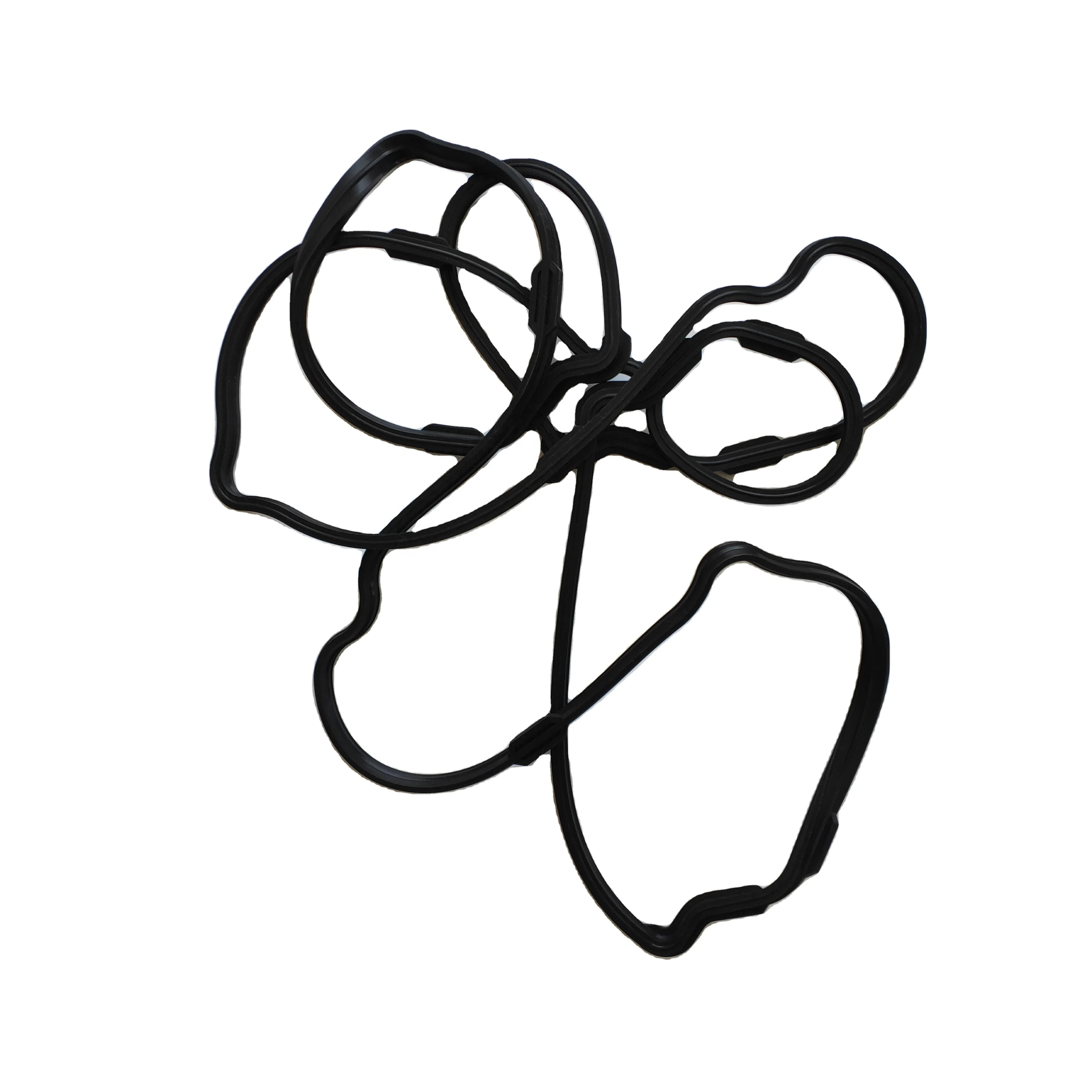 Heavy Truck Detroit Series 60 Oil Pan Rubber Seal 23539104 Diesel Engine Oil Pan Gasket 23522279