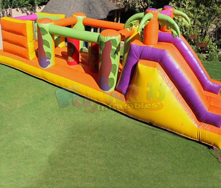 Гигантский открытый карнавал детская игровая площадка батут конструкция надувной прыгающий домик надувная препятствия