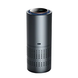 Uv Air purifier Car Air Ionizer Purifier Type C PM2.5 HEPA Filter Portable Car Hepa Air Purifier