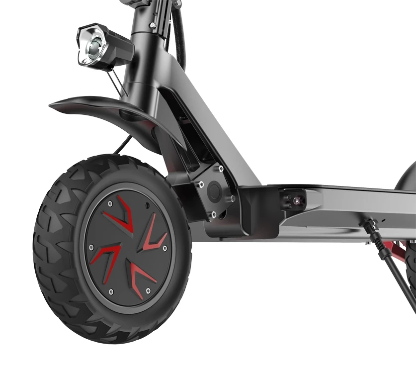 Hot Sell Powerful Full Suspension 48V Lithium Battery 800W 1000W 1600W 2000w adult Dual motor foldable Electric Scooter 8