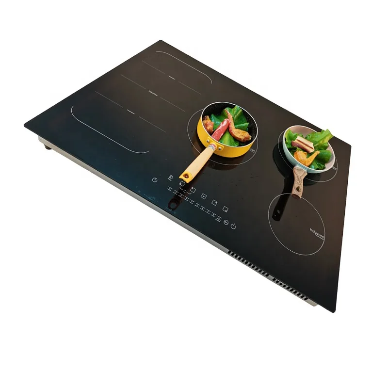 five Burner induction cooker Built-in electrical hob free zone
