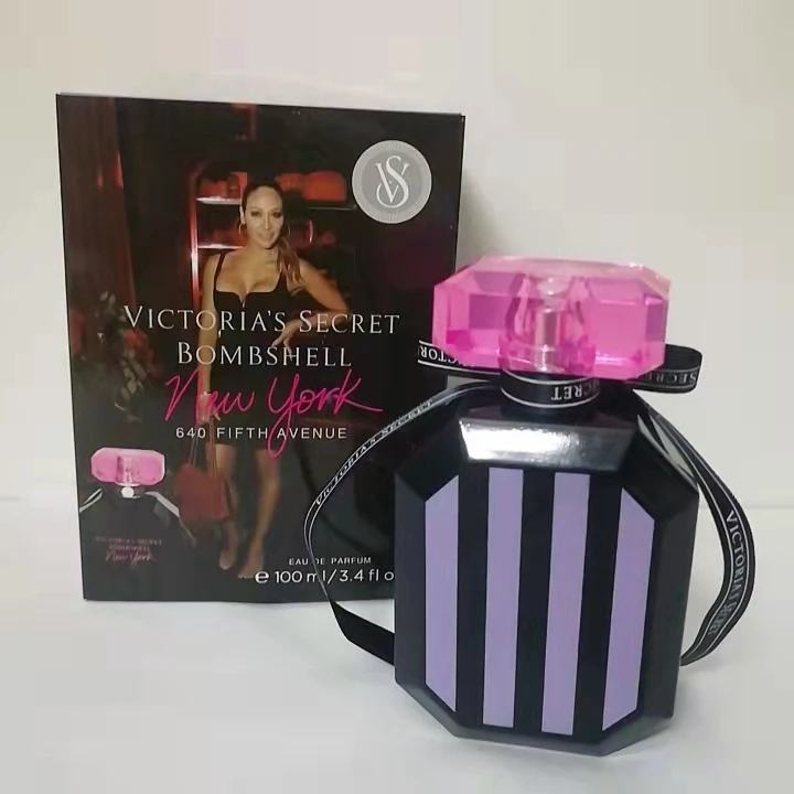 RTS Wholesale High Quality 100ml Victoria Bombshell New York Eau De Perfume Lasting Fragrance Spray for Men and Women With Gift