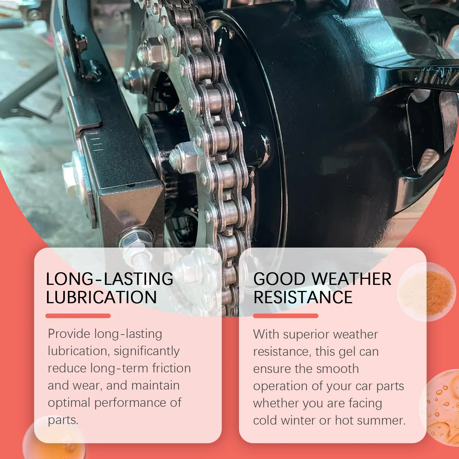 Car Care Product Lubricating Gel Car Butter Line Tube Hub Bearing Bowl Set for Bicycle Maintenance Grease