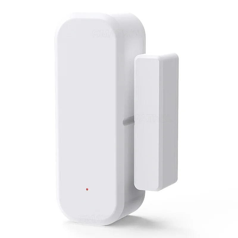 Умная Wi-Fi дверная и оконная Противоугонная сигнализация Tuya напоминает домашнему приложению удаленное управление дверным магнитным датчиком