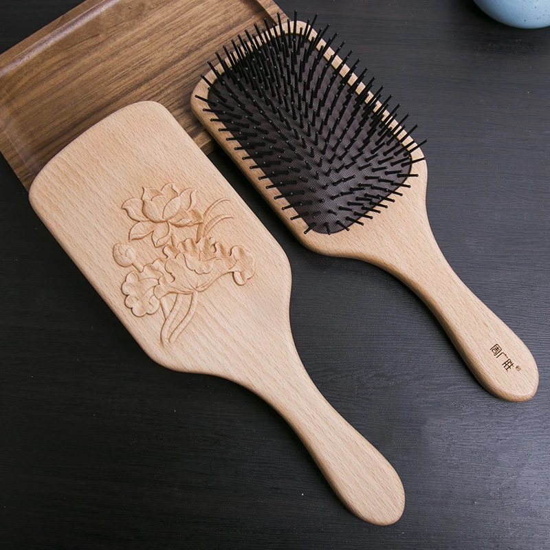 Massage Comb Gasbag Anti Static Hair Air Cushion Comb Hairbrush Wet/Dry Curly Detangle Hair Brush for Salon Hairdressing Styling