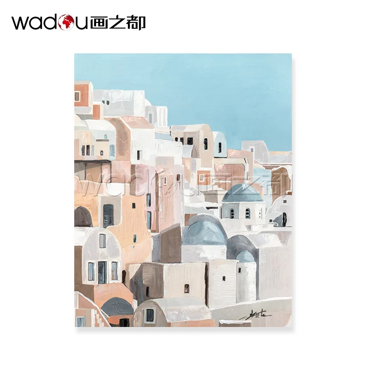 Decorative Painting Factory Wholesale Abstract House Painting Wall Arts 100% Hand Paint For Home Decor