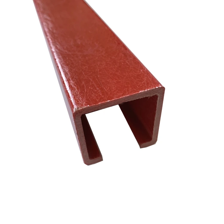 Platform Fiberglass FRP Channel Pultruded FRP/GRP Structural U Shapes