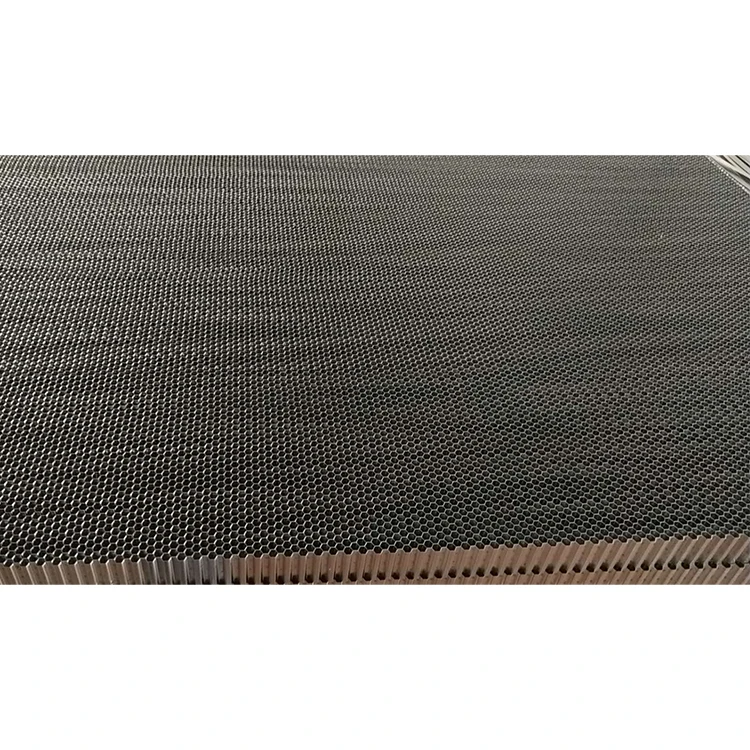 High strength anodized stainless steel facade panels honeycomb core