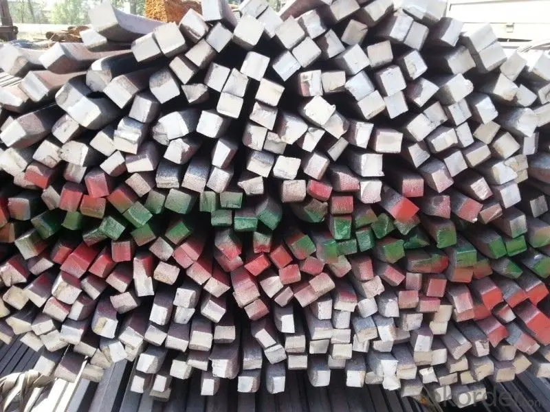 A36 200*200 JIS железные мягкие заготовки, кованые квадратные стержни из углеродистой стали