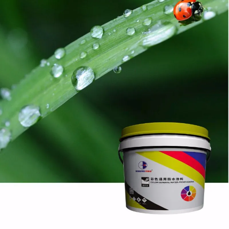
best price high elastic type colorful waterproof paint for leak-proofing showers indoor outdoor roofs 