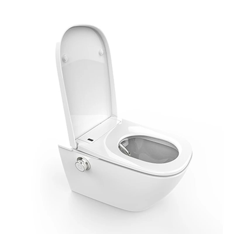 Modern Stylish Automatic WC Intelligent Toilets Wall Hung Bidet Smart Toilet