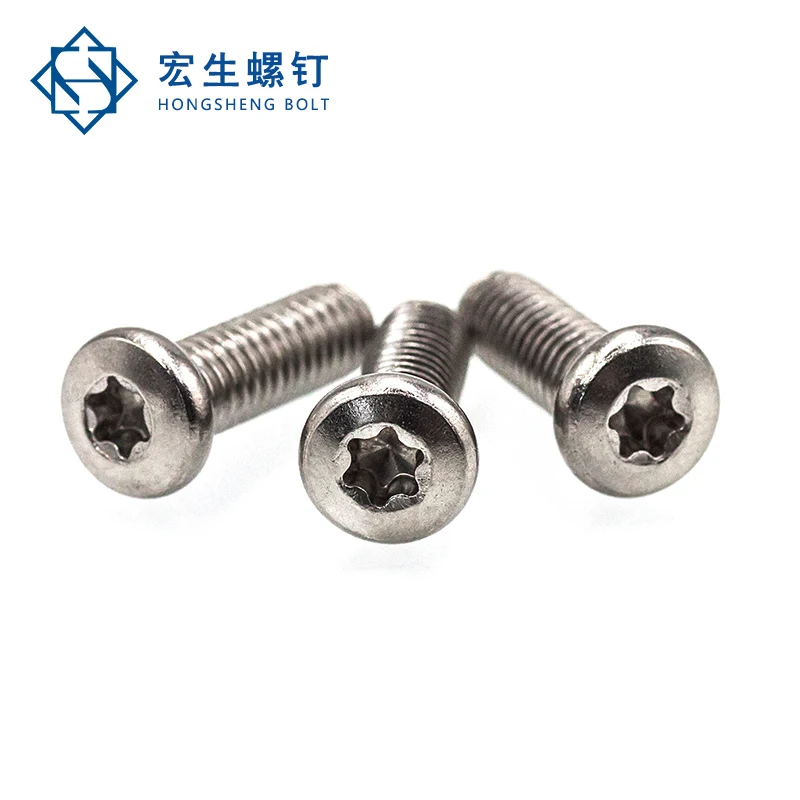M3 Stainless steel, Torx Round Head with phillips slot bottom price and reliable quality, customization supported,machine screw