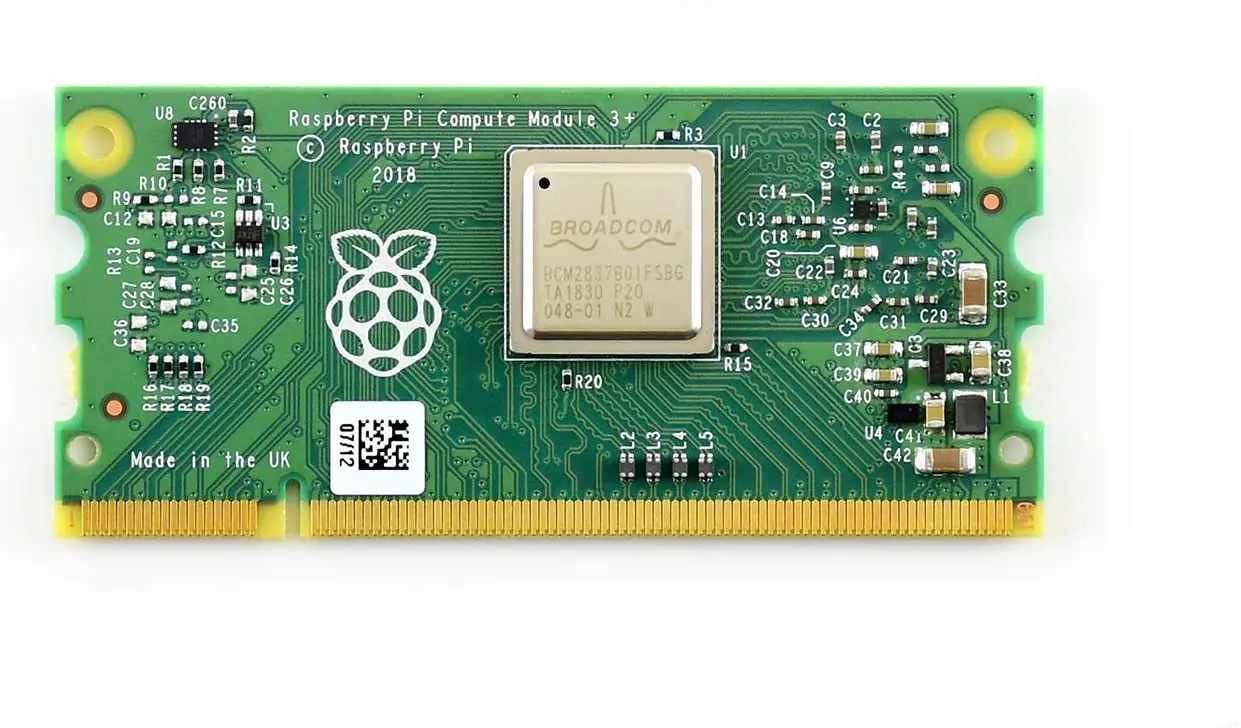 Raspberry Pi Compute Module 3+ Lite/8GB/16GB/32GB 1GB RAM 64-bit 1.2GHz BCM Raspberry Pi 3 SODIMM