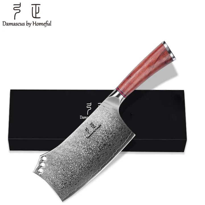 High Quality Damascus Chef Knife Set Handmade VG 10 Steel Kitchen knife
