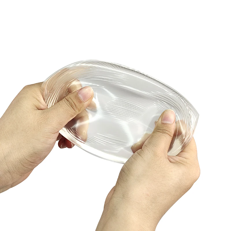 Invisible Breast Enhancers Waterproof Bra Inserts Transparent Silicone Bra Pad For Swimsuit