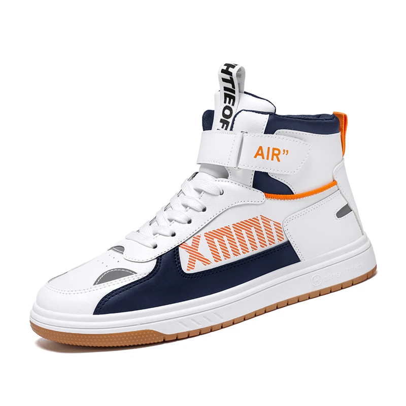 Autumn And Winter High Help Board Shoes Leisure Reflective Sports Shoes Street Tide Shoes