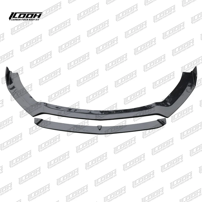 ICOOH Racing Body Kit Carbon Fiber Fibre Front Bumper lip Diffuser Fit For Ford Mustang 2015-2017