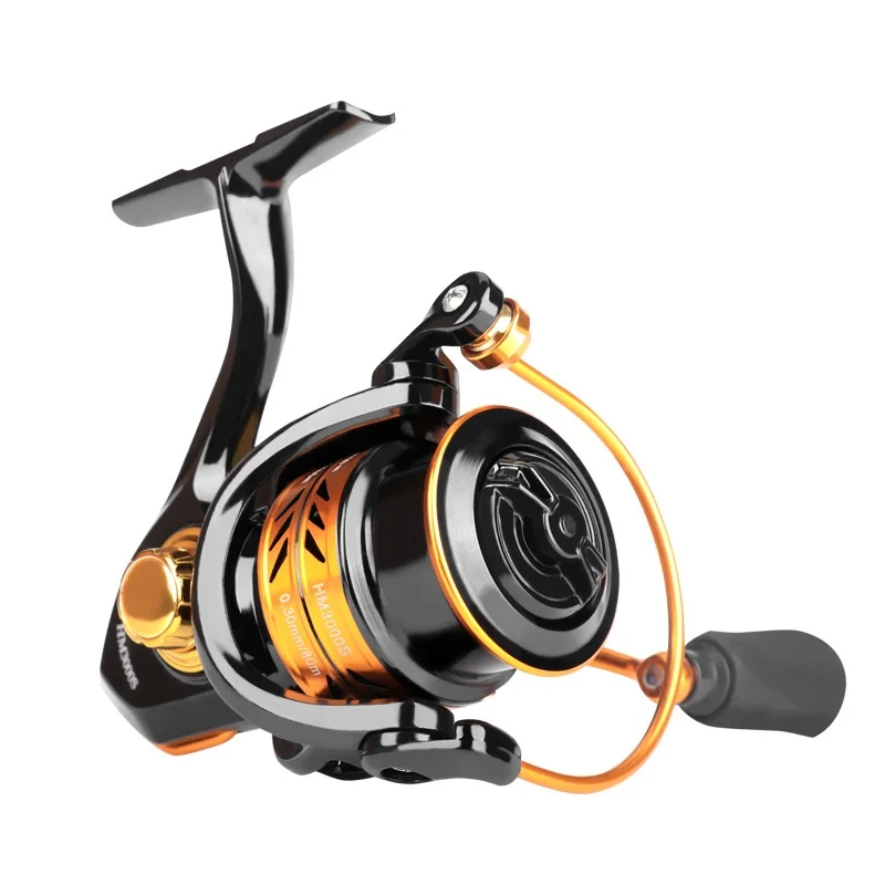 2022 Willfishing 5.0:1  HM2000 3000 Super Light Spinning Reel Shallow Spool Spinning Fishing Reel