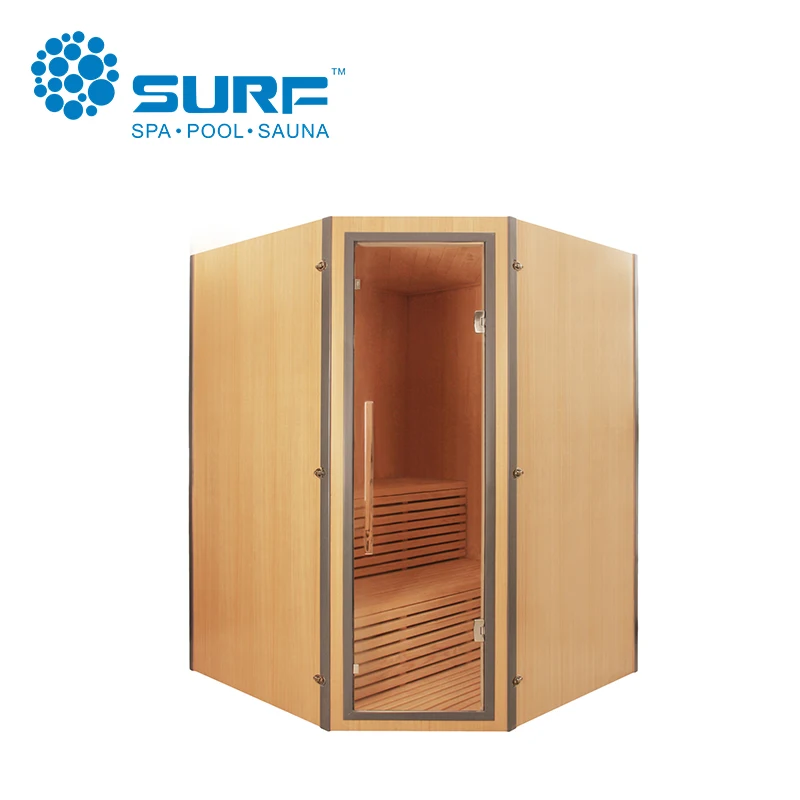 2017 Indoor Corner Wooden Traditional Finnish Home Sauna Price