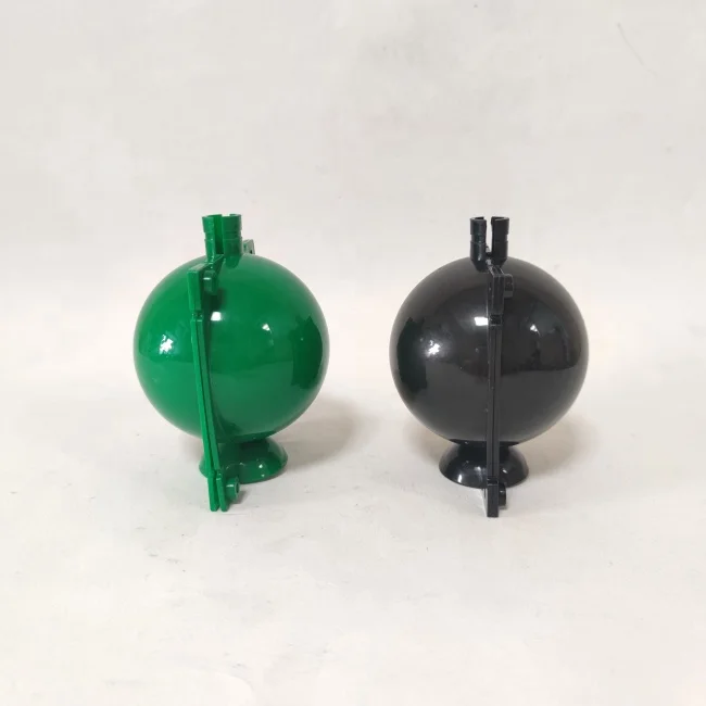 140x120mm transparent clear colorful plastic PP root control ball/pot