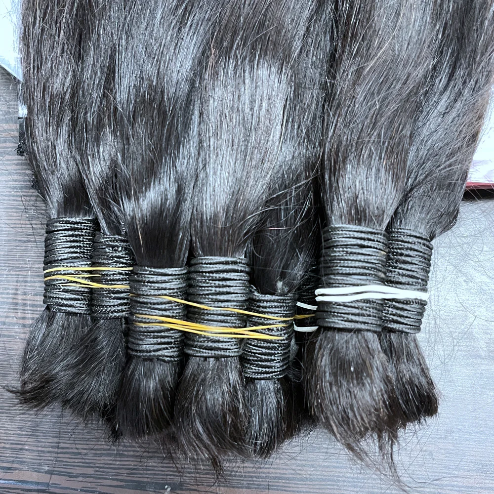 Hair Bulk No Weft Brazilian Braid Hair Extensions For Black People