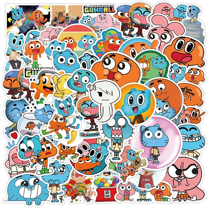 
Customized fun cartoon vinyl stickers suitable for computer notebook graffiti cartoon game movie characters 