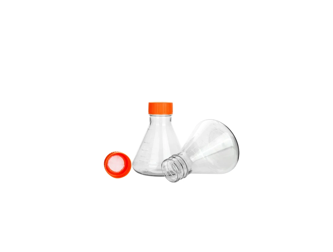  Durable and high temperature resistant clear conical flask used in