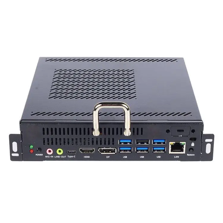 12th Gen ops computer Windows10/11 Linux Celeron High Quality OPS PC 12450H 1 LAN 6 USB Embedded OPS Computers