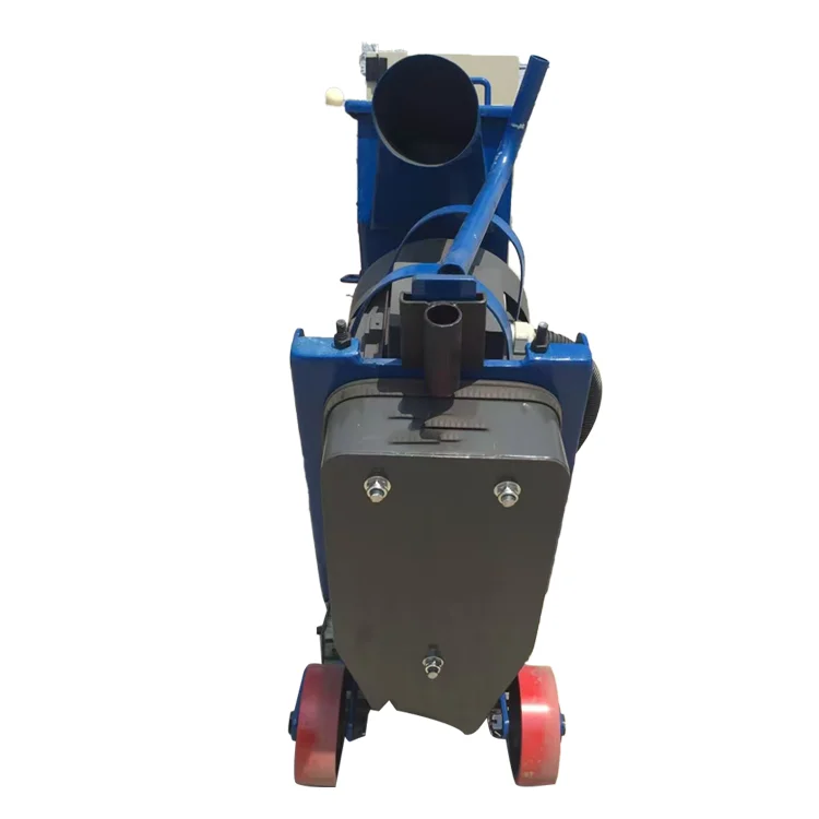 Mobile Road Shot Blasting Machine  Small Hand-supported Steel Plate Rust Removal Machine Bridge Ground Wool Drawing Machine