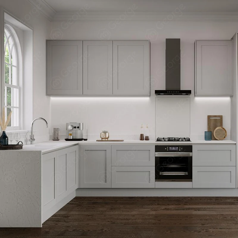 Custom Vertical Swing Lift-Up Mechanism Modern Small Kitchen Hardware Accessories Cabinets For Small Room