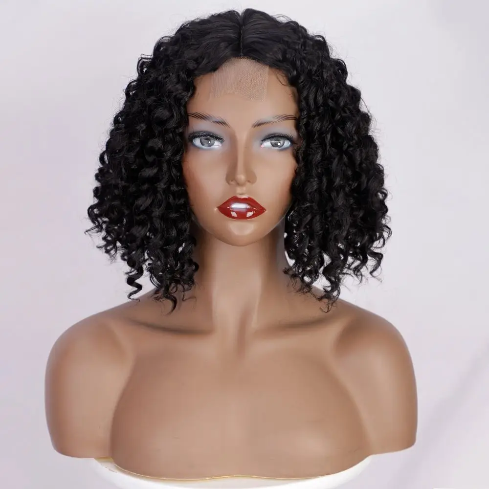 Full  Bob Wig Cheap Imitate Natural Brazilian Virgin Hair Imitate Human Hair Hd Lace  Wig for European American ladies