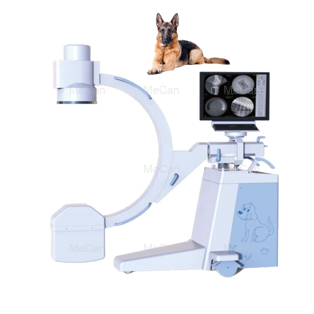 MECANMED Veterinary 3.5kW Mini C Arm X Ray Fluoroscopy Machine Mobile Surgical Digital C-arm X-ray for
