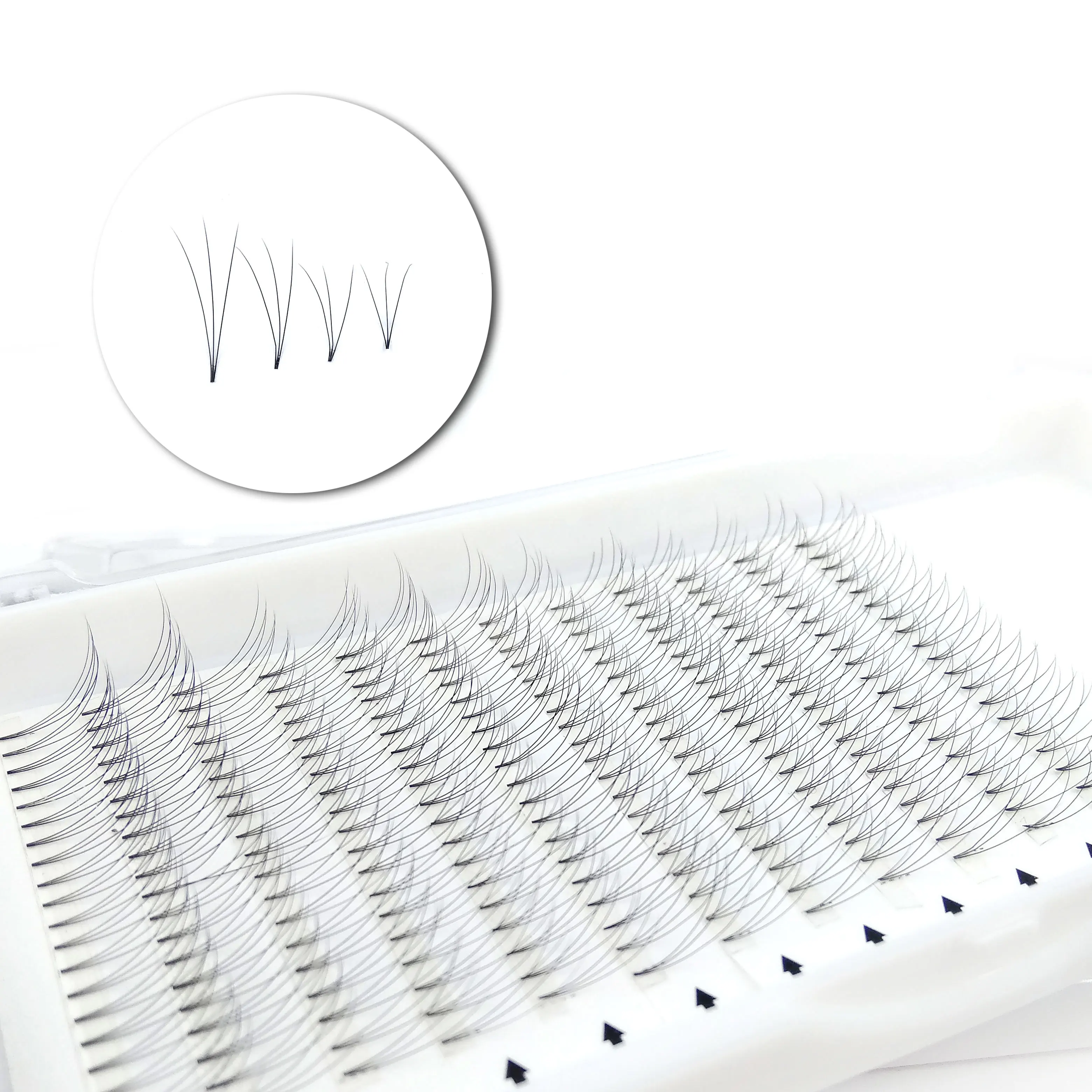 Best Quality Russian Pre Made Fans Volume  Eyelash Extension Premium  Bulk lashes