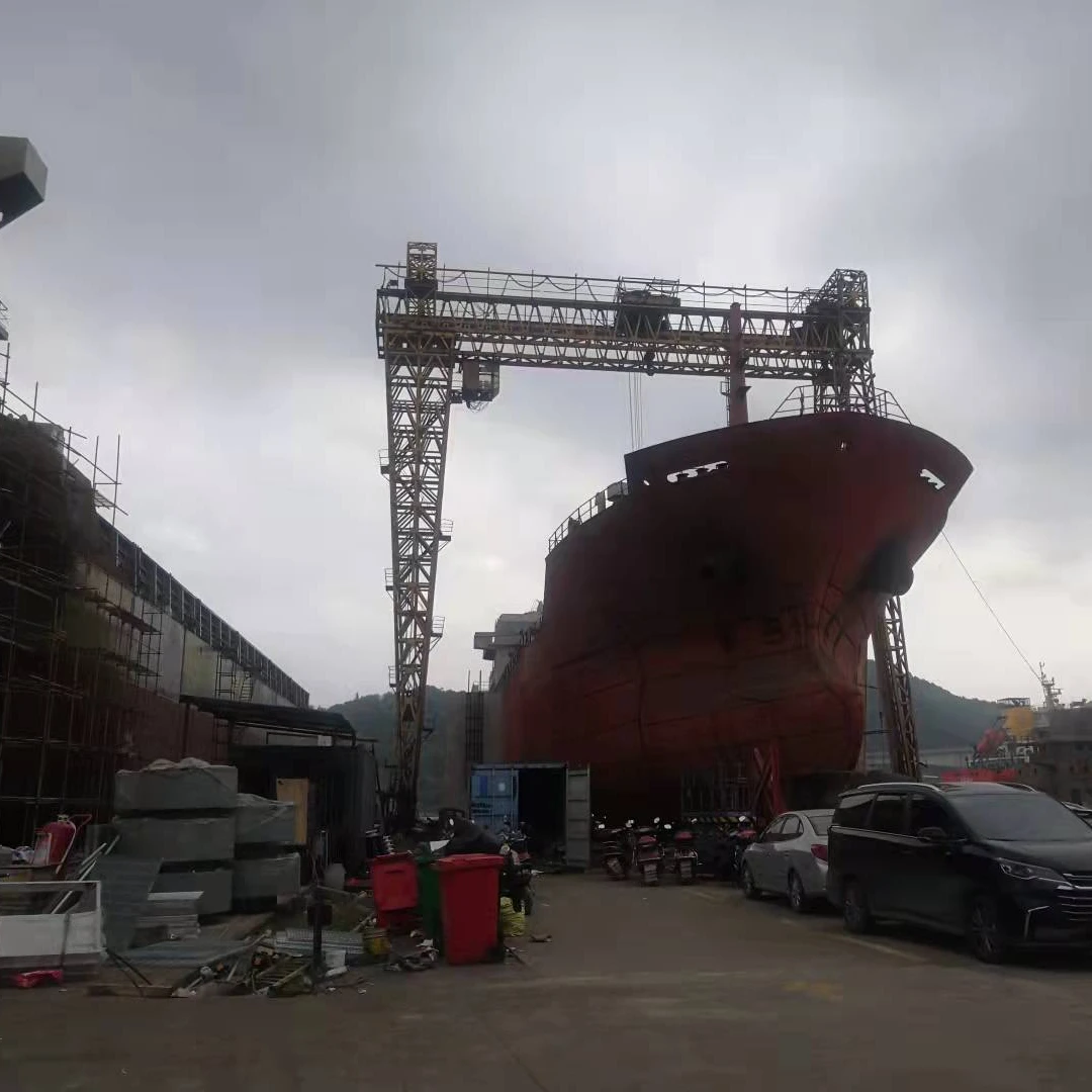 HIKOS  35M 115FT Dredge Crane barge Towing and pushing Tugboat Vessel