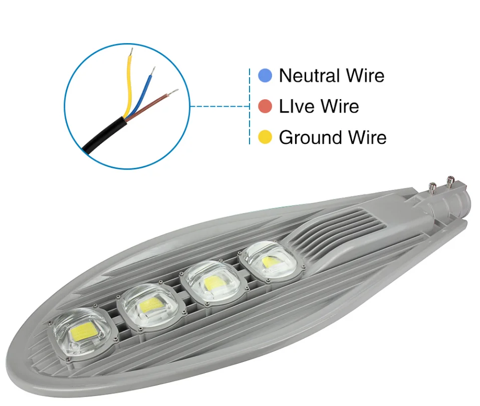 Factory price high lumens all wattage IP65 waterproof 50w 100w 150w 200W led cobra street light outdoor lighting