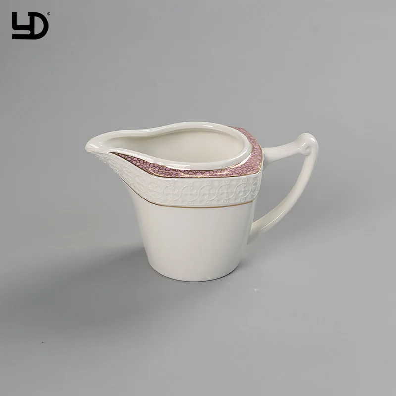 Customized Fashionable Creative Tableware Design Hotel Ceramic Plate Dinner Set Bone China Dinner Set Ceramic Dinner Sets Bone