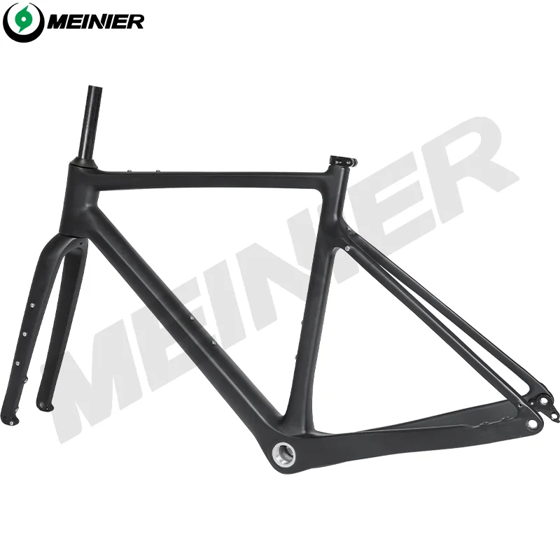 T1000 frameset Gravel Bicycle Frame  carbon road bike 700C  Racing  Disc Brake Fit for Tire 27.5er 2.1 Tire