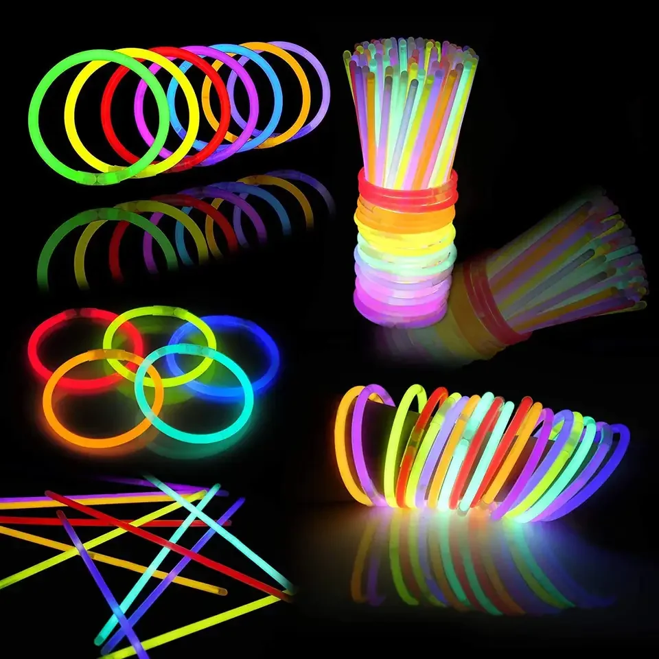 199 Glow Sticks Party Pack Camping Glow Activities Neon Light Sticks Decoration For Party Favors Kids Adults