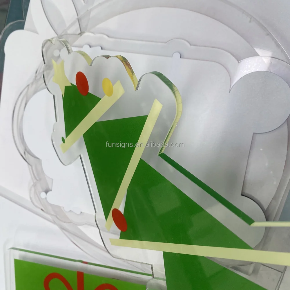 Transparent Acrylic Board UV Printing Customized Plexiglass Acrylic Screen Acrylic Board