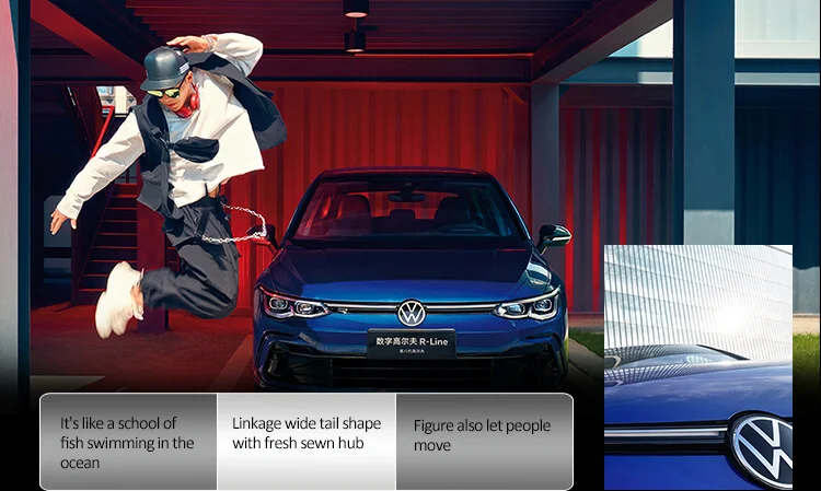 VW Golf R-Line грузовые кожаные сиденья левое Рулевое управление