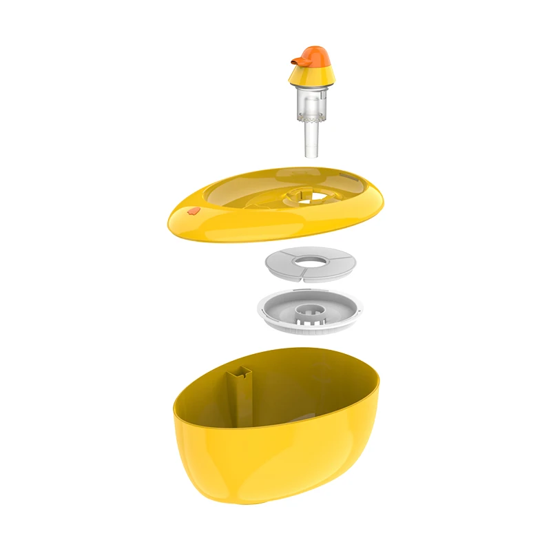 Zmaker 2.5l/84oz Quiet Usb Pet Water Fountain For Dog And Cat Fresh Flow Advanced Set