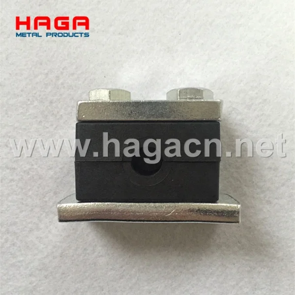 DIN 3015 Plastic Universal Light Duty PA Body Hydraulic Hose Clamp Hydraulic Pipe Clamp