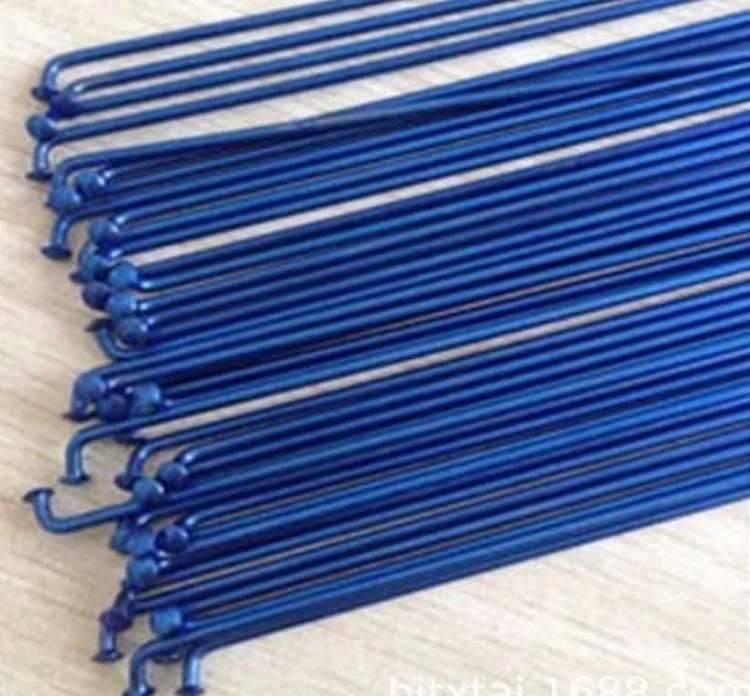 Customized GR5/TC4 Titanium Alloy Spoke and nipples,Bicycle Ring Modified Spoke Colourable