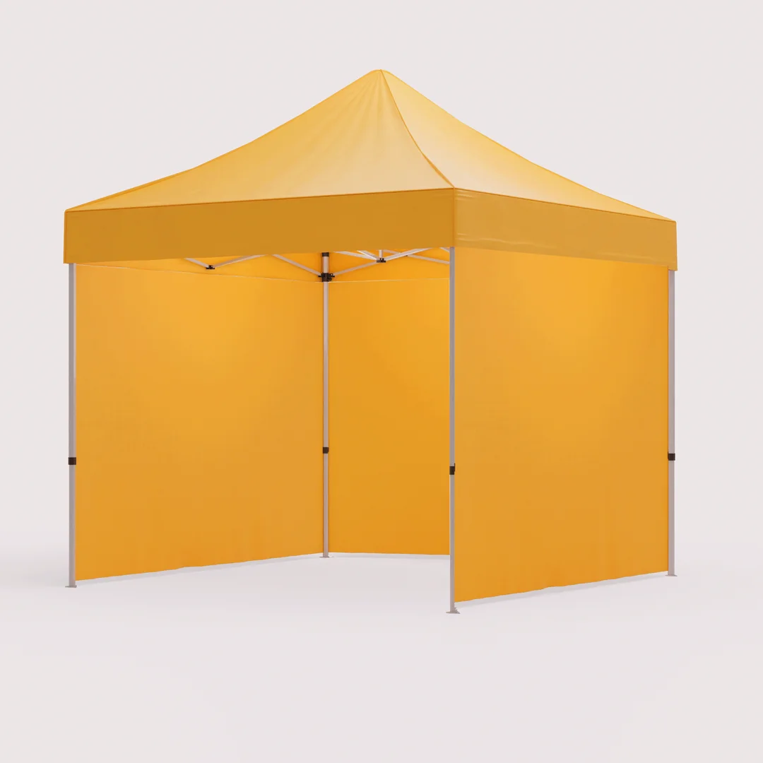 Custom 3*3M 3*4.5M 3*6M Pop Up Tent With Back wall And 2 Full Sidewalls Oxford Material Canopy Tent