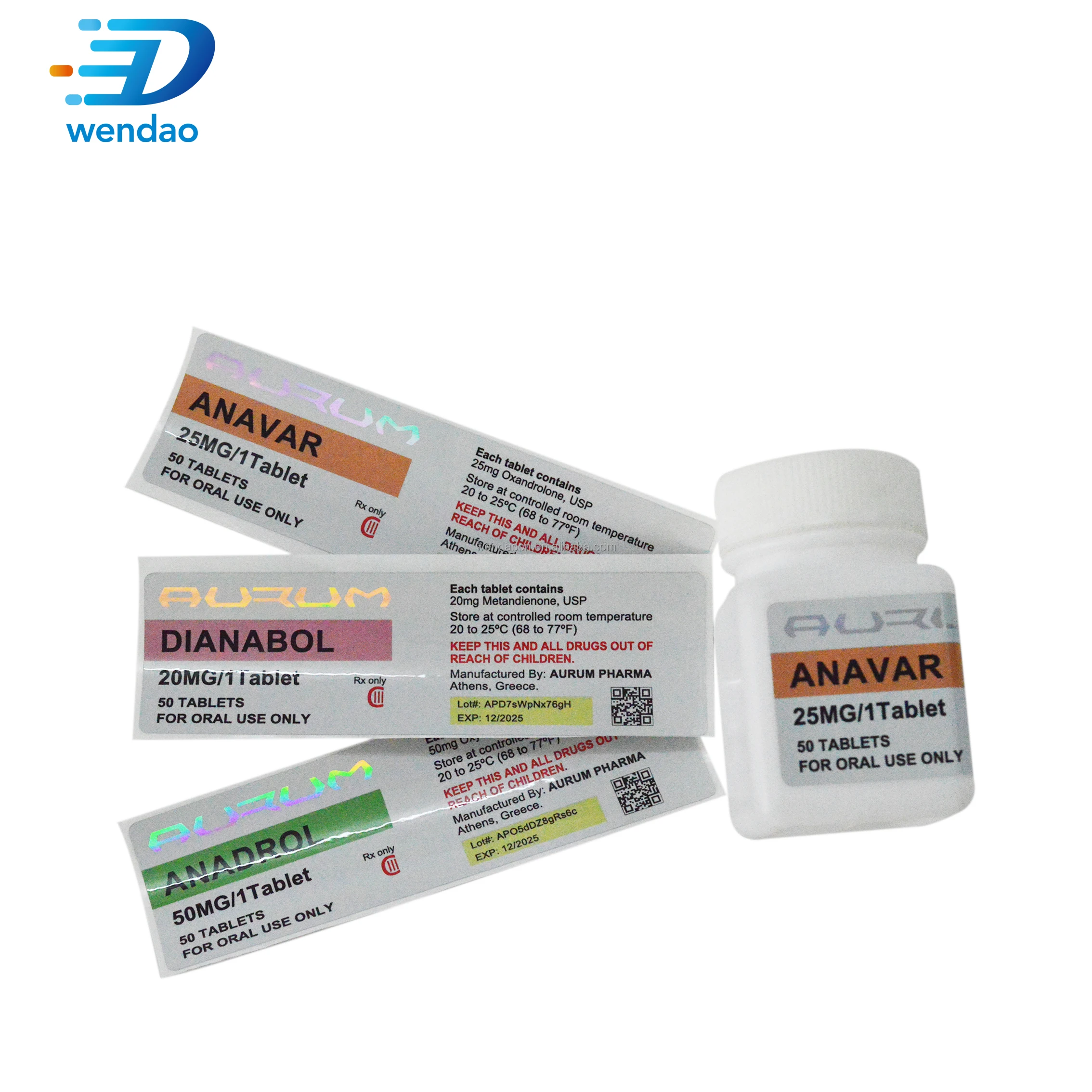 customized free design medic pill bottles and labels