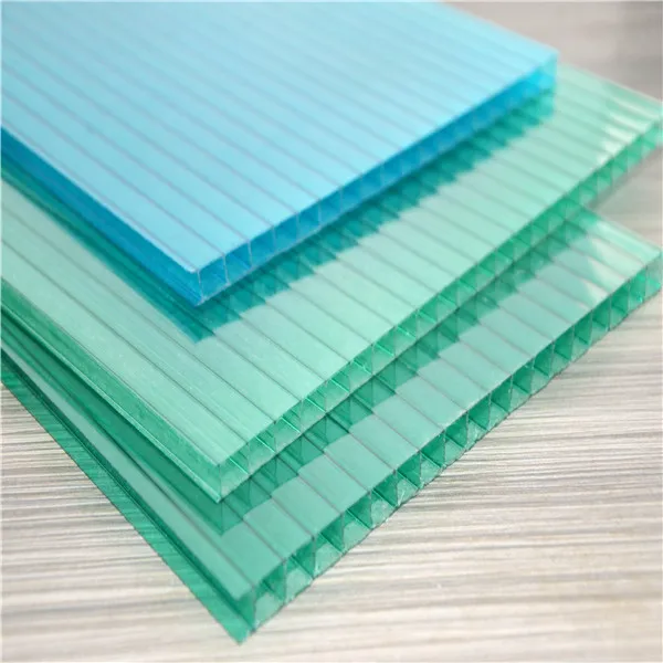 Commercial use translucent pc wall sheets hollow sheets